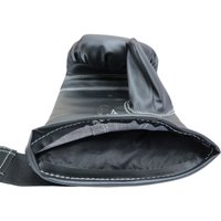 Тренировочные перчатки Rusco Sport к/з (L, черный)