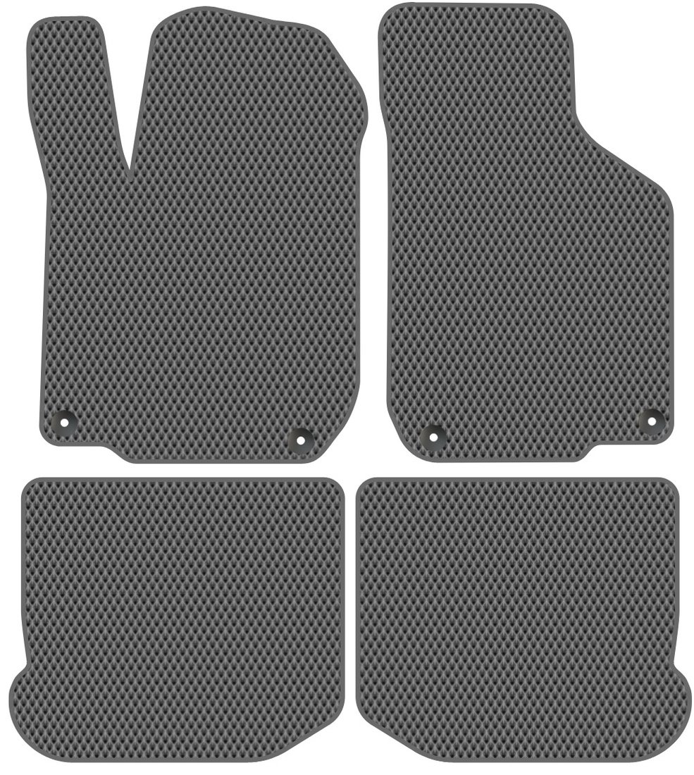 

Комплект ковриков для авто Alicosta Volkswagen Bora IV (седан, универсал / 1J2, 1J6) 1998 - 2005 (серый, ромб)