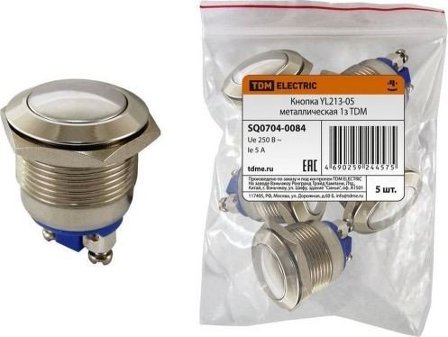 Кнопка TDM Electric SQ0704-0084