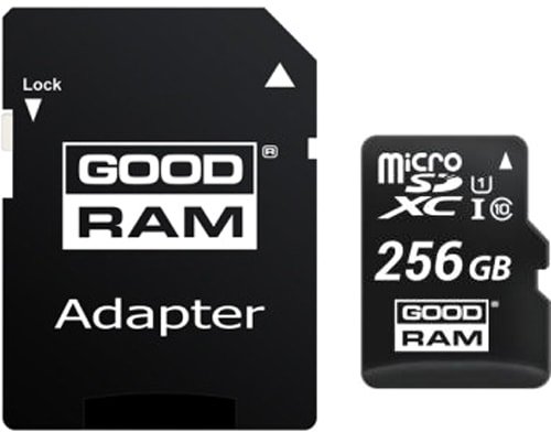 

Карта памяти GOODRAM M1AA microSDXC M1AA-2560R12 256GB (с адаптером)