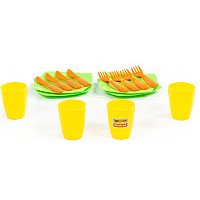 Набор игрушечной посуды Полесье Столовый 40633 в Гродно