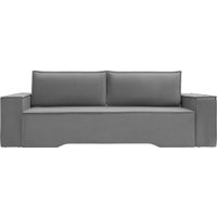 Диван Krones Цезарь 4 Lux (велюр темно-серый)