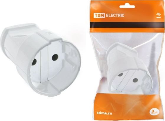 

Розетка TDM Electric SQ1806-0129 (белый)