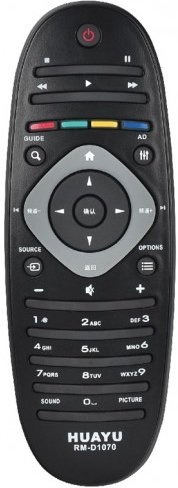 

Пульт ДУ Huayu RM-D1070 для Phlips universal