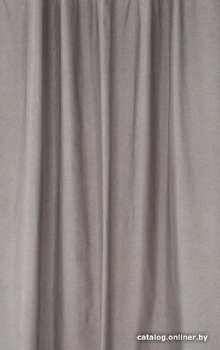 Шторка-занавеска для ванны Home One Linen 180x200 412876 (серый)