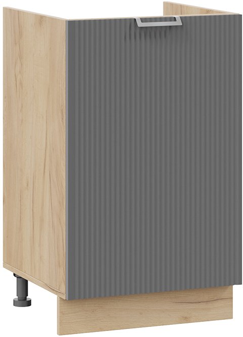 

Шкаф напольный Трия Кимберли 1Н5М (дуб крафт золотой/титан)