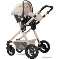 Универсальная коляска Lorelli Alexa 2019 (3 в 1, бежевый)