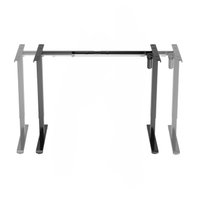 Стол для работы стоя ErgoSmart Electric Desk Prime 1200х650х18 мм (дуб натуральный/черный)