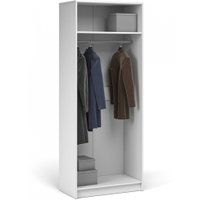 Шкаф распашной Империал Чикаго Вайт 2 двери (белый)