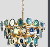 Agate burst chandelier 40.1864 74968-22