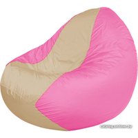 Кресло-мешок Flagman Classic К2.1-169 (розовый/бежевый)