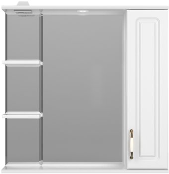 Style Line Шкаф с зеркалом для ванной Олеандр-2 80 (с подсветкой)