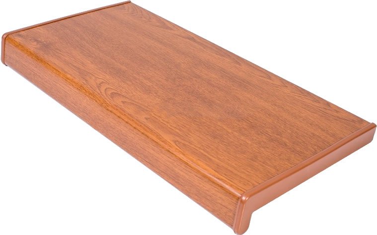 

Подоконник VPL Премиум с заглушкой 400x2000 (золотой дуб)