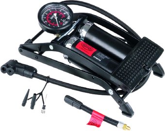 Насос ножной велосипедный Heyner PedalMax PRO (черный)