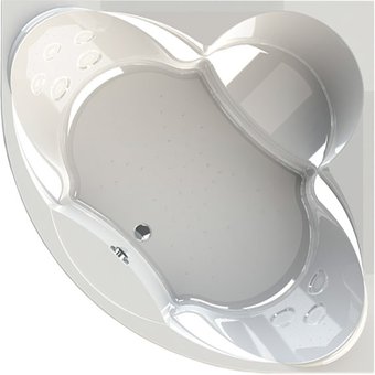 Ванна Radomir Филадельфия 168x168 1-01-4-0-1-042К (сифон бронза)