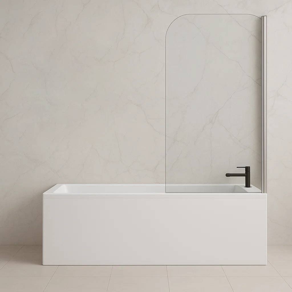 

Стеклянная шторка для ванны Saniteco SN-21 140x80 (прозрачное стекло)