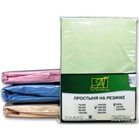 Простыня Альвитек Сатин однотонный 150x214 ПР-СО-150-САЛ (салатовый)