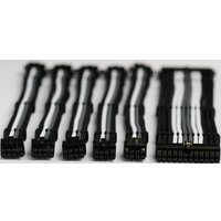 Кабель Qingsea Colorful MOD Extansion Combo QHM-0801 (черный/серый/белый)