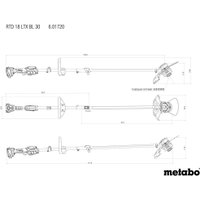 Триммер Metabo RTD 18 LTX BL 30 601720850 (без АКБ)