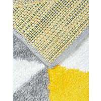 Ковровая дорожка Mafy 080 Melanarga 80x300 MF-0010 (серый/желтый)