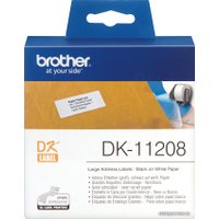 Самоклеящаяся термобумага Brother DK11208 (38x90 мм, 400 шт)