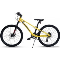 Велосипед Maxiscoo 7Bike 24 M300 2024 (желтый)