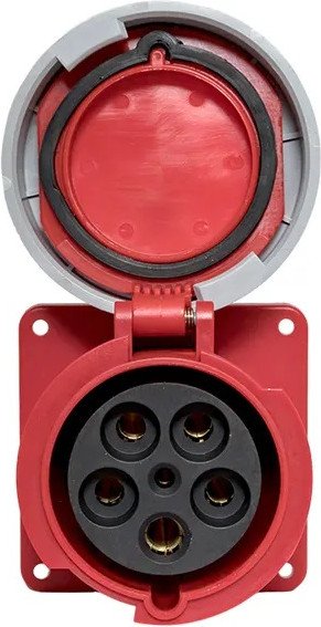 

Розетка КС YHT 3452 3Р+РЕ+N 125А 380В IP67 74308