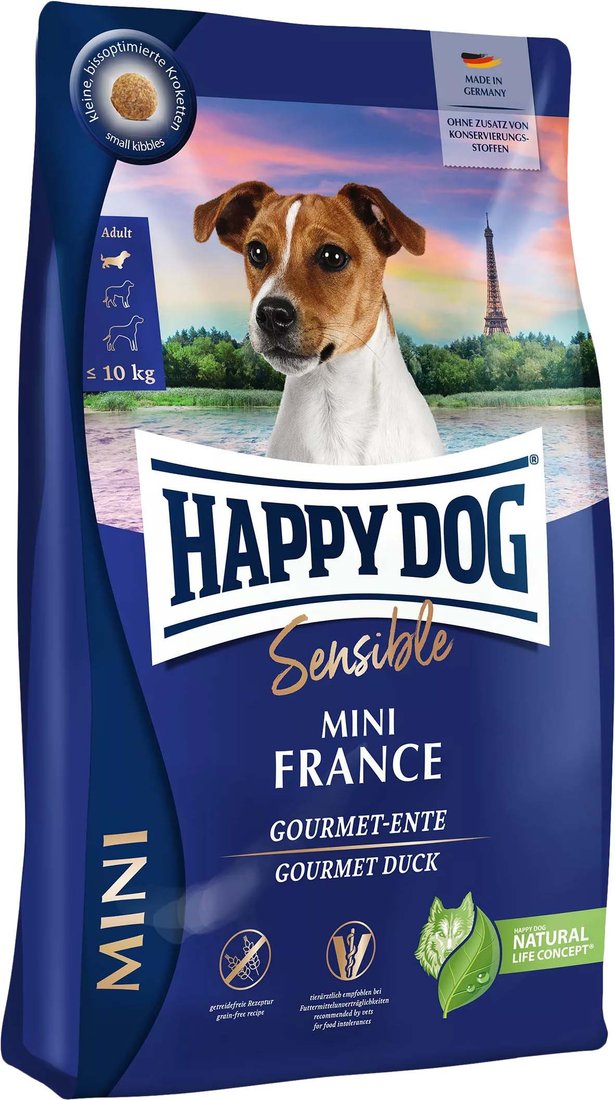 

Сухой корм для собак Happy Dog Sensible Mini France 800 г