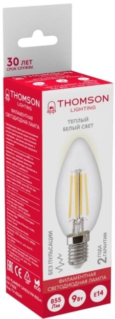 

Светодиодная лампочка Thomson Filament Candle TH-B2069