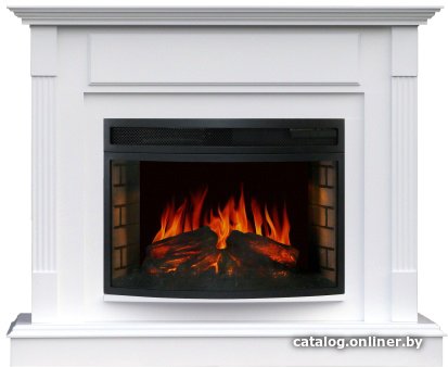 Каминокомплект Smolcom London FS25 c Royal Flame Dioramic 25 LED FX (бьянко белый)