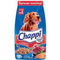 Сухой корм для собак Chappi Сытный мясной обед с говядиной по-домашнему 15 кг