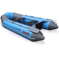 Моторно-гребная лодка Leader Boats Тайга 270-М (серо-синий)