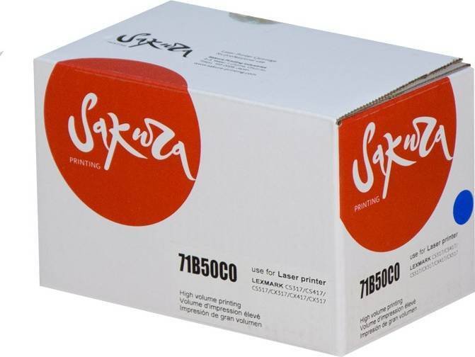 

Картридж Sakura Printing SA71B50C0 (аналог Lexmark 71B50C0)