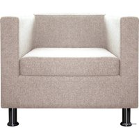 Интерьерное кресло Brioli Билли (рогожка, J1 кремовый)