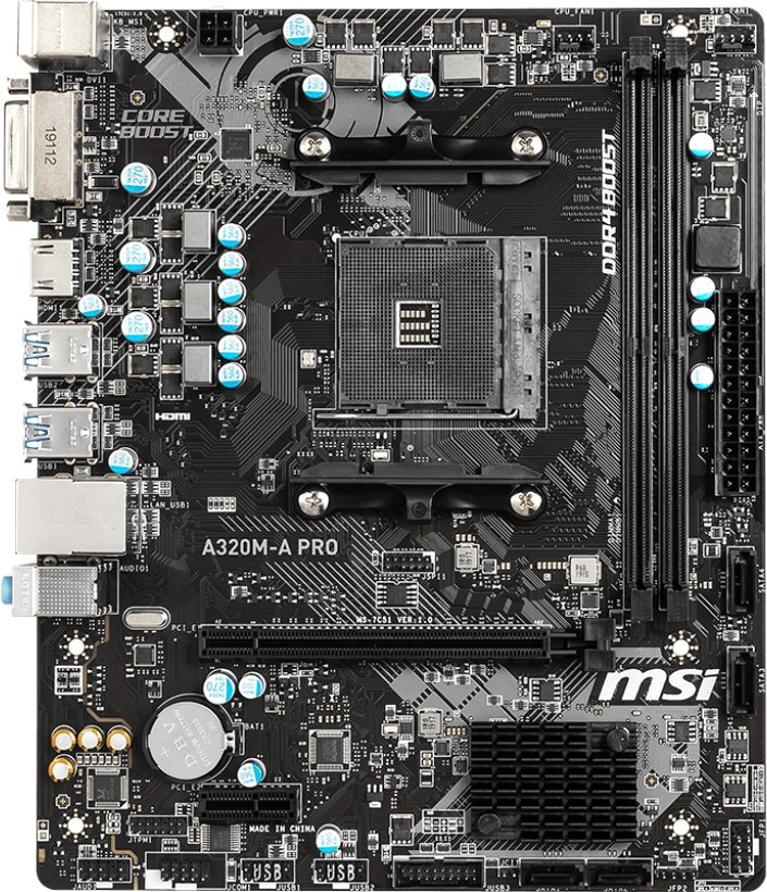 

Материнская плата MSI A320M-A PRO