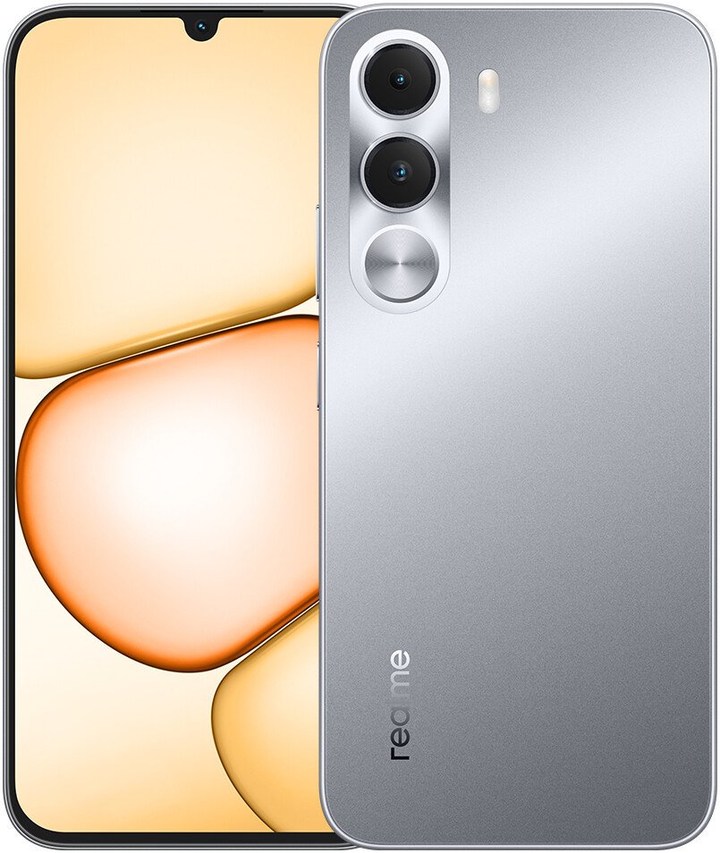 Телефон Realme C100i RMX5377 4GB/128GB азиатская версия (серебристый)