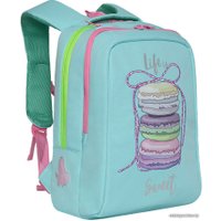 Школьный рюкзак Grizzly RG-066-1/1 (мятный)