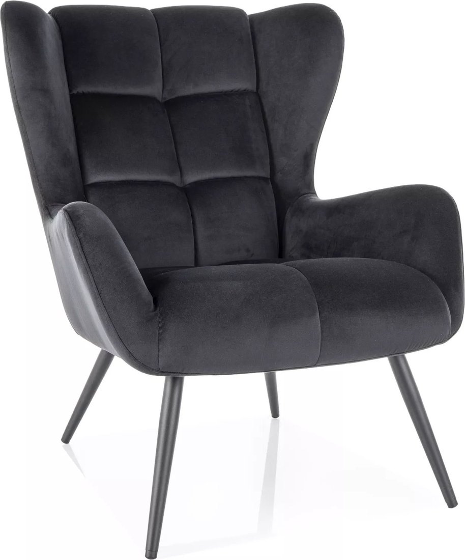 

Интерьерное кресло Signal Louis Velvet (19 черный)