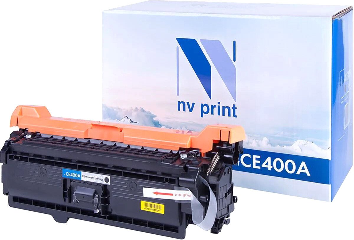 

Картридж NV Print NV-CE400ABk (аналог HP CE400A)