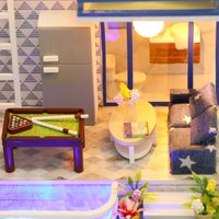 Румбокс Hobby Day DIY Mini House Неоновый лофт (M042)