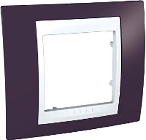 

Рамка Schneider Electric Unica MGU6.002.872 (гранат/белый)
