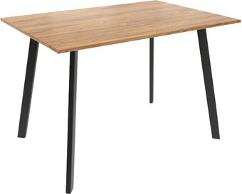 Listvig Слим 2 110x70 (дуб/черный гладкий)