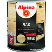 Лак Alpina Для деревянных полов (шелковисто-матовый, 2.5 л)