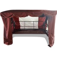 Садовые качели LetoLux Капри (бордовый)