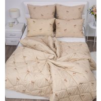 Одеяло Milanika Овечья шерсть Премиум лайт облегченное 1.5сп