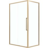 Душевой уголок Grossman Cosmo 100x90x195 120.K33.02.1090.32.00 (золото сатин/стекло прозрачное) в Борисове