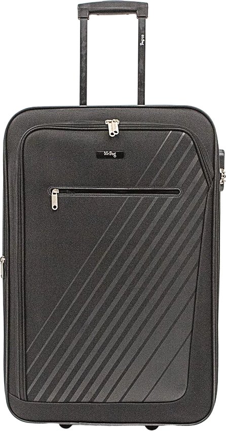 

Чемодан Mr.Bag 338-13350/4-24BLK (черный)