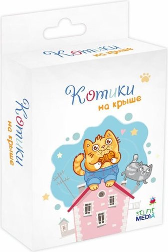 Детская настольная игра Selfie Media Котики на крыше 44408Р