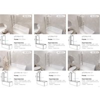 Ванна 1Марка Modern 170x70 (с ножками и экраном)