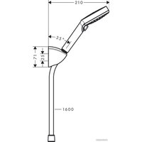 Душевой гарнитур  Hansgrohe Vernis Blend 26273000